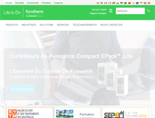 Tablet Screenshot of eurotherm.tm.fr