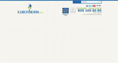 Desktop Screenshot of eurotherm.com.gr